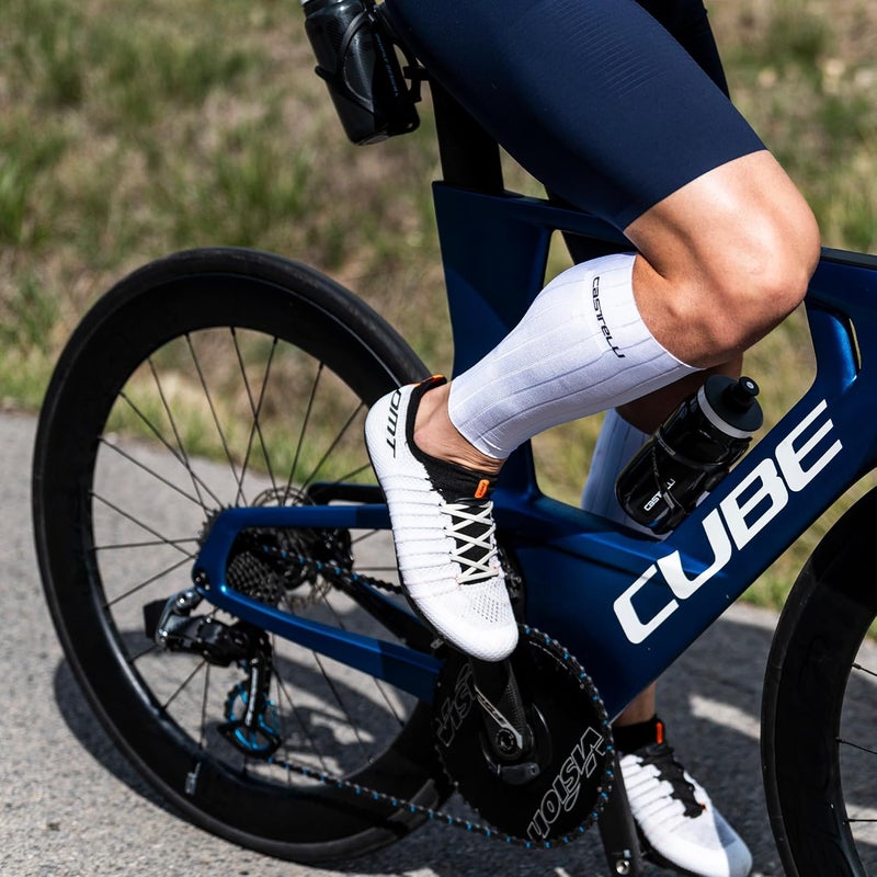 Castelli Fast Legs Sleeves White/Black, Xl - Image 4